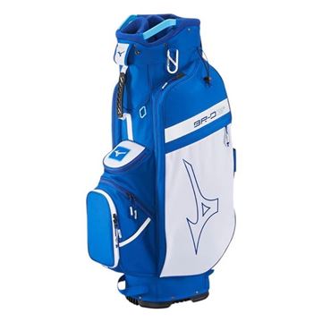 Picture of Mizuno BR-D3 Cart Bag - Blue/White Staff
