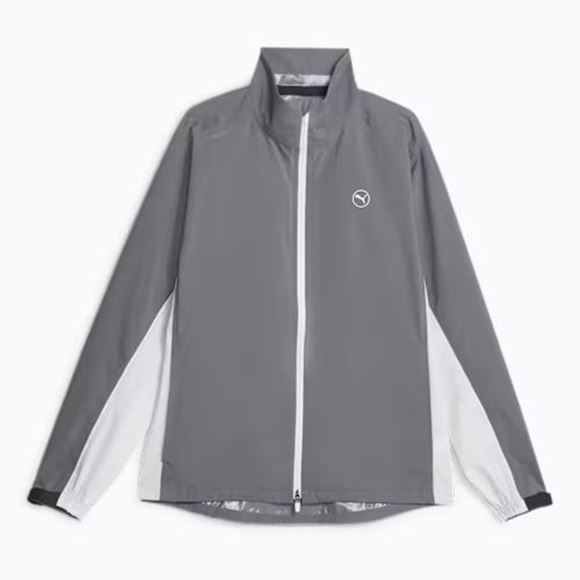 Picture of Puma Mens DRYLBL Golf Rain Waterproof Jacket - Slate Sky
