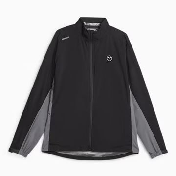 Picture of Puma Mens DRYLBL Golf Rain Waterproof Jacket - Black Slate