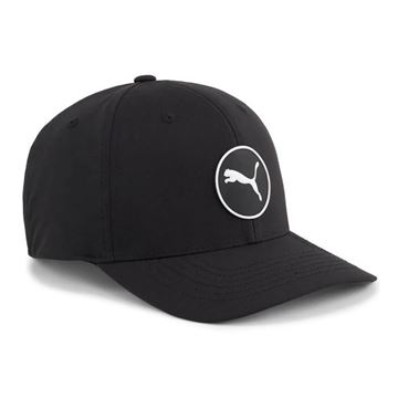 Picture of Puma Circle Cat Tech Golf Cap Cap - Black