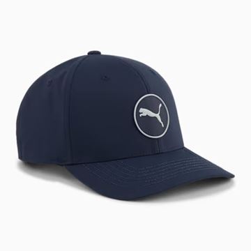 Picture of Puma Circle Cat Tech Golf Cap Cap - Navy