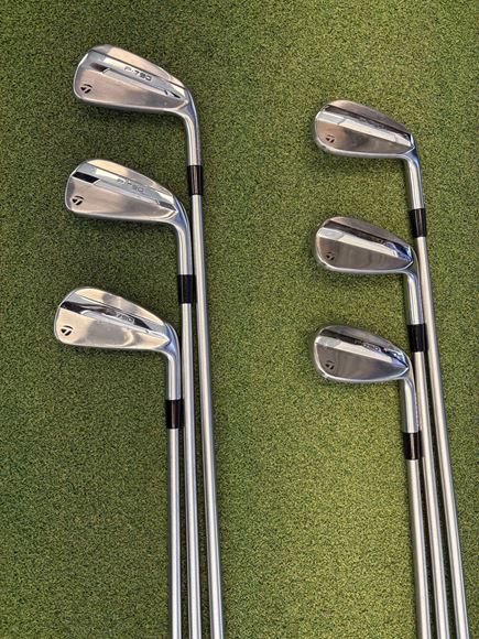 Picture of TaylorMade P790 Irons 2025 / 5-PW / +1/2" & 2 Degree Upright / KBS Tour C-Taper 120 Stiff Steel - Preowned - 19371086