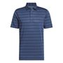 Picture of adidas Mens Two-Color Striped Polo Shirt - Navy IN6408