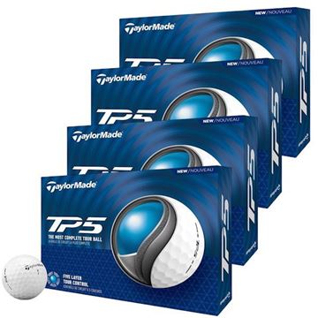 Picture of TaylorMade TP5 Golf Balls - 4 Dozen - Printed