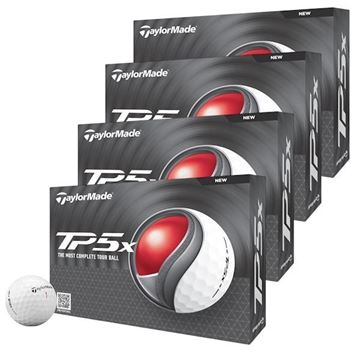 Picture of TaylorMade TP5x Golf Balls - 4 Dozen - Printed
