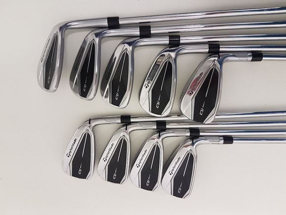 Picture of TaylorMade Qi Irons 4-PW+AW+SW (9 Irons) Regular Steel Ex Demo