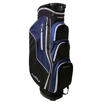 Picture of TV GOLF Lightweight Cart Bag - Black/Navy