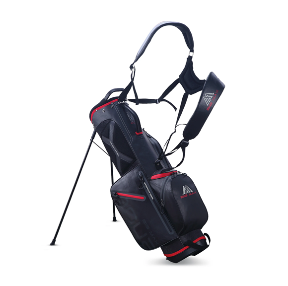 Picture of Big Max Aqua Seven G Waterproof Stand Bag - Black/Red