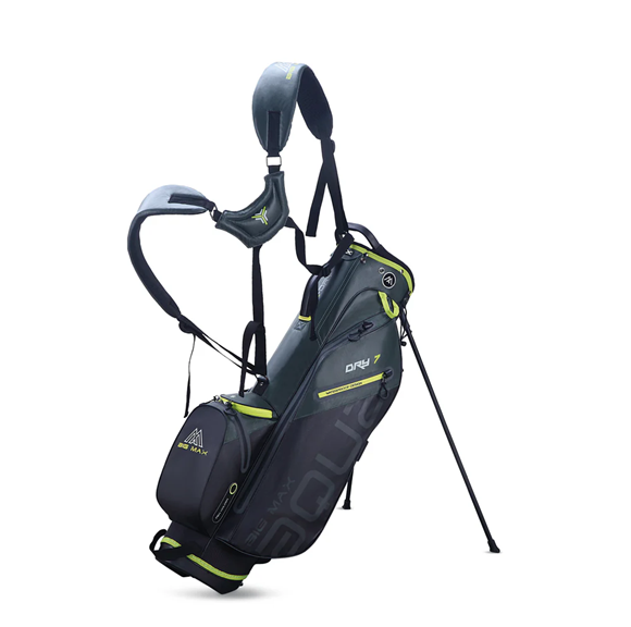 Picture of Big Max Aqua Seven G Waterproof Stand Bag - Forest Green/Black/Lime
