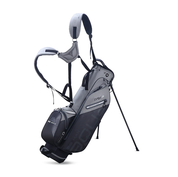 Picture of Big Max Aqua Seven G Waterproof Stand Bag - Grey/Black
