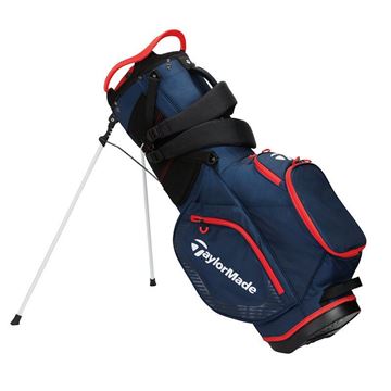 Picture of TaylorMade Pro Golf Stand Bag - Navy/Red