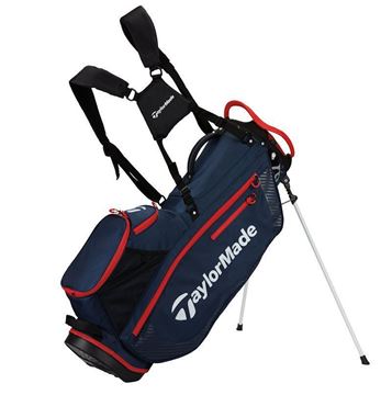 Picture of TaylorMade Pro Golf Stand Bag - Navy/Red