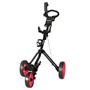 Picture of MacGregor MacTec 3 Wheeled Push Trolley - Black
