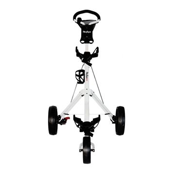 Picture of MacGregor MacTec 3 Wheeled Push Trolley - White