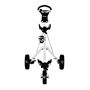 Picture of MacGregor MacTec 3 Wheeled Push Trolley - White