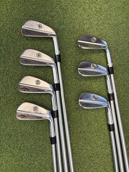 Picture of Callaway Apex MB 21 Irons / 4-PW / +1" & 1 Up / KBS Tour C-Taper 130 X-Flex Steel - Preowned - 19130336