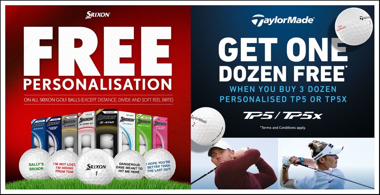 Personalised Golf Balls