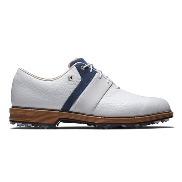 Picture of FootJoy Mens Premiere Series Packard LX Golf Shoes Navy/White