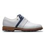 Picture of FootJoy Mens Premiere Series Packard LX Golf Shoes Navy/White