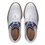 Picture of FootJoy Mens Premiere Series Packard LX Golf Shoes Navy/White