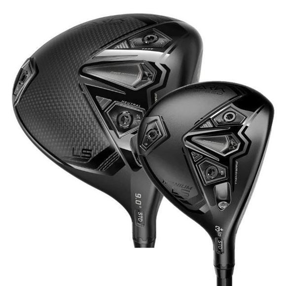 Picture of Cobra Darkspeed LS Driver & 3 Wood Bundle (2 Clubs) Regular LINQ Blue 6F3