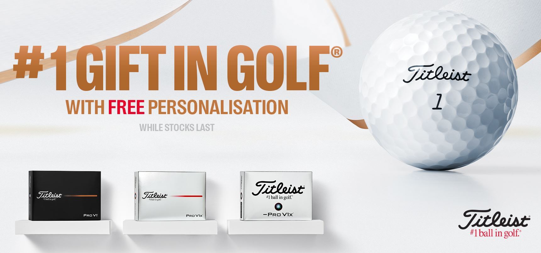 Titleist Personalised Golf Balls