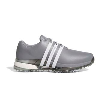 Picture of adidas Mens Tour 360 Golf Shoes 2024 - Grey/White JP8533