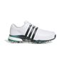 Picture of adidas Mens Tour 360 Golf Shoes 2024 - White/Black/Green JR9265