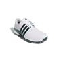 Picture of adidas Mens Tour 360 Golf Shoes 2024 - White/Black/Green JR9265