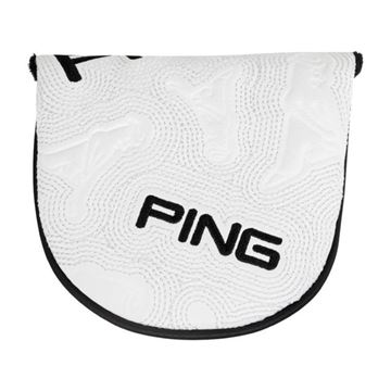 Picture of Ping Icon Mallet Putter Cover - White