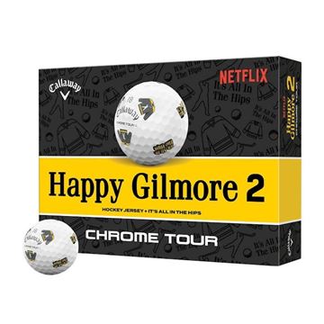 Picture of Chrome Tour Happy Gilmore 2 “It's All In The Hips” Golf Balls