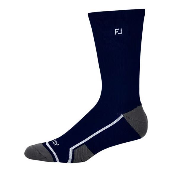 Picture of FootJoy Mens Tech D.R.Y. Crew Socks - Navy