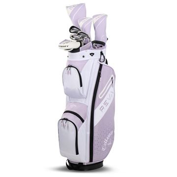 Picture of Callaway Ladies REVA 8 Piece Package Set with Cart Bag - Violet Mist