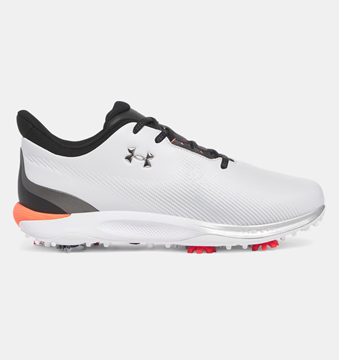 Picture of Under Armour Men's UA Drive Fade Wide Golf Shoes - 30278780-100 - Halo Gray / Black / Metallic Silver