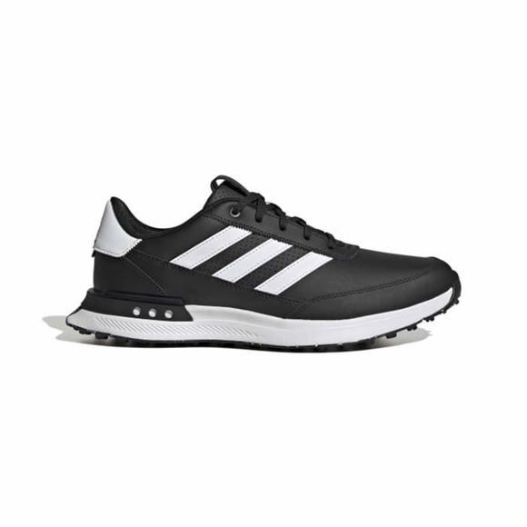 Picture of adidas Mens S2G SL Leather Golf Shoes Black/White