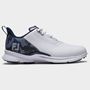 Picture of FootJoy Mens Fuel Golf Shoes 55417 White/Navy/Silver (2026)