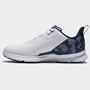 Picture of FootJoy Mens Fuel Golf Shoes 55417 White/Navy/Silver (2026)