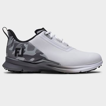 Picture of FootJoy Mens Fuel Golf Shoes 55394 White/Grey/Black (2026)