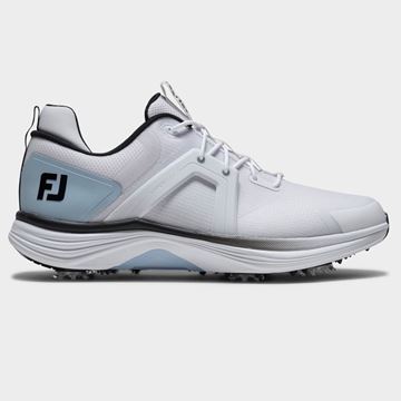 Picture of FootJoy Mens Hyperflex Golf Shoes 55497 White/Blue/Black (2026)