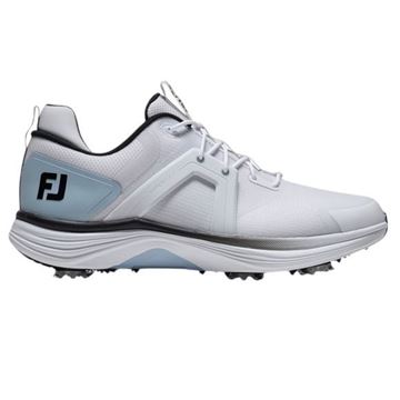 Picture of FootJoy Mens Hyperflex Golf Shoes 55497 White/Blue/Black (2026)