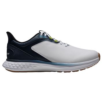 Picture of FootJoy Mens Pulse Golf Shoes 54706 White/Gum/Navy (2026)