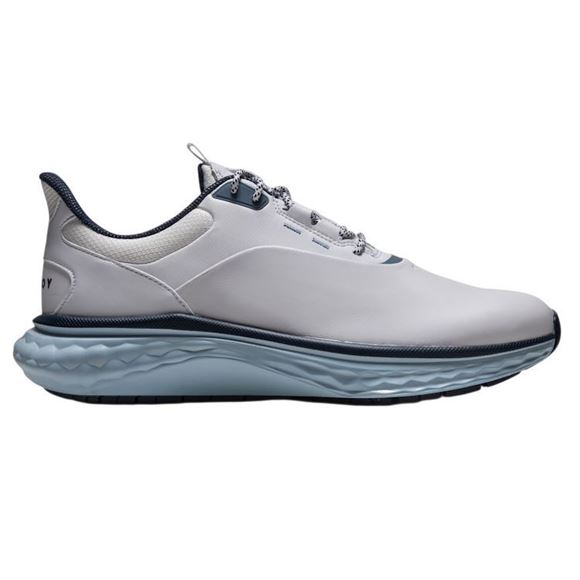 Picture of FootJoy Mens FJ Quantum Golf Shoes 57049 White/Navy/Blue (2026)