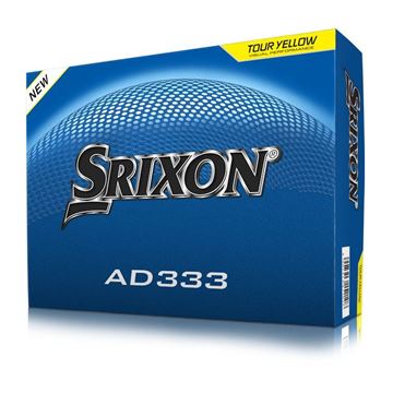 Picture of Srixon AD333 Golf Balls - Yellow 2026