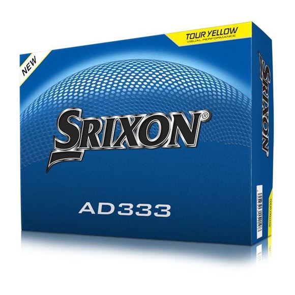 Picture of Srixon AD333 Golf Balls - Yellow 2026