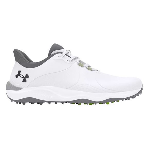 Picture of Under Armour Mens UA Drive Pro SL Wide Golf Shoes White