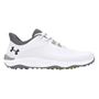 Picture of Under Armour Mens UA Drive Pro SL Wide Golf Shoes White