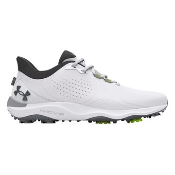 Picture of Under Armour Mens UA Drive Pro Wide Golf Shoes White