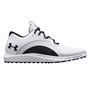 Picture of Under Armour Mens UA Charged Draw 2 SL Golf Shoes White