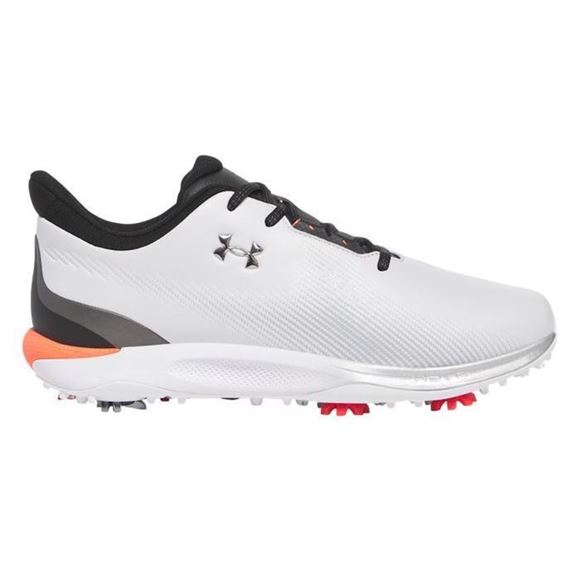 Picture of Under Armour Mens UA Drive Fade Wide Golf Shoes Grey/Black/Silver