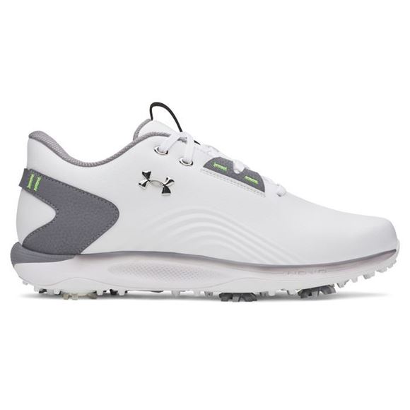 Picture of Under Armour Mens Drive Fade 2 Golf Shoes White/Grey/Silver 2026